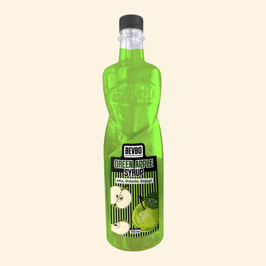 Green Apple Flavoured Syrup
