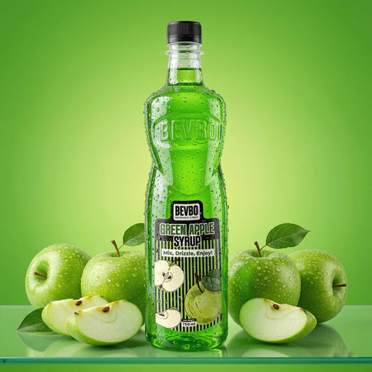 Green Apple Flavoured Syrup