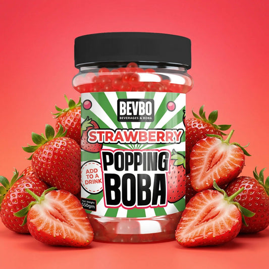 Strawberry Popping Boba