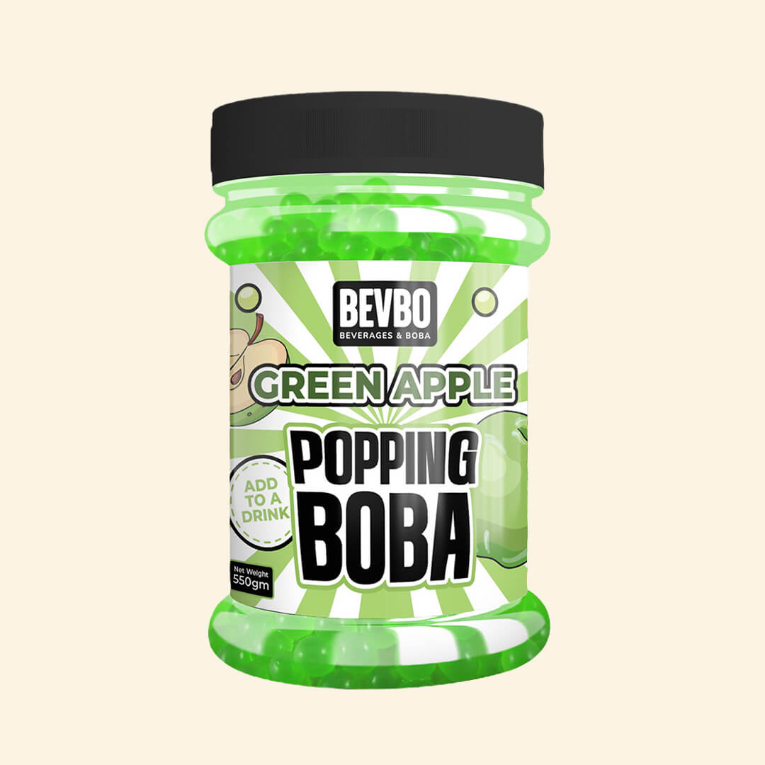 Green Apple Popping Boba