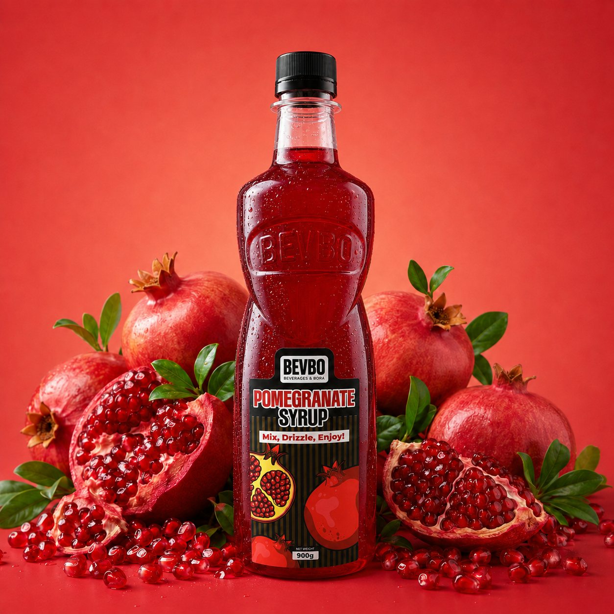 Pomegranate Flavoured Syrup