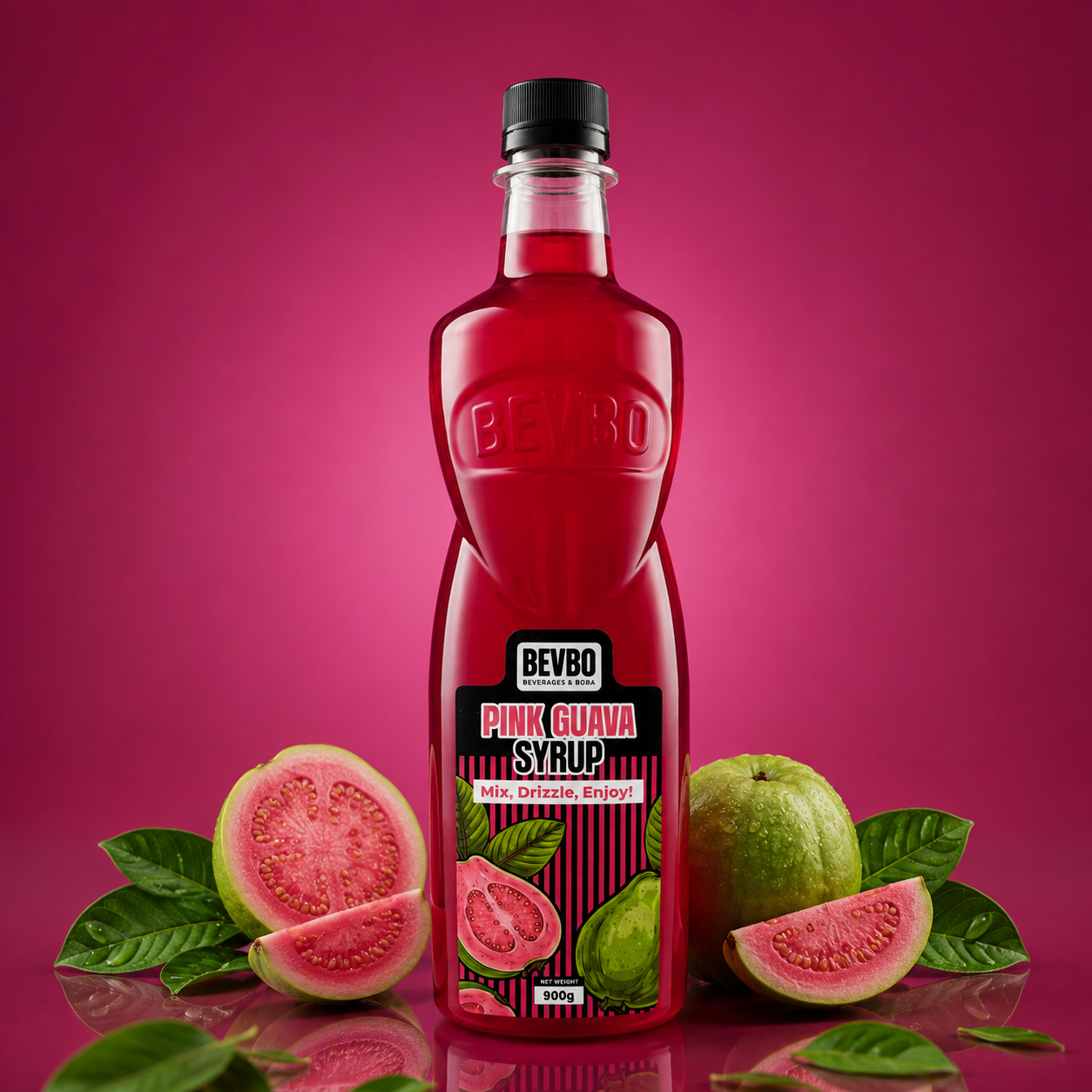 Pink Guava Flavoured Syrup