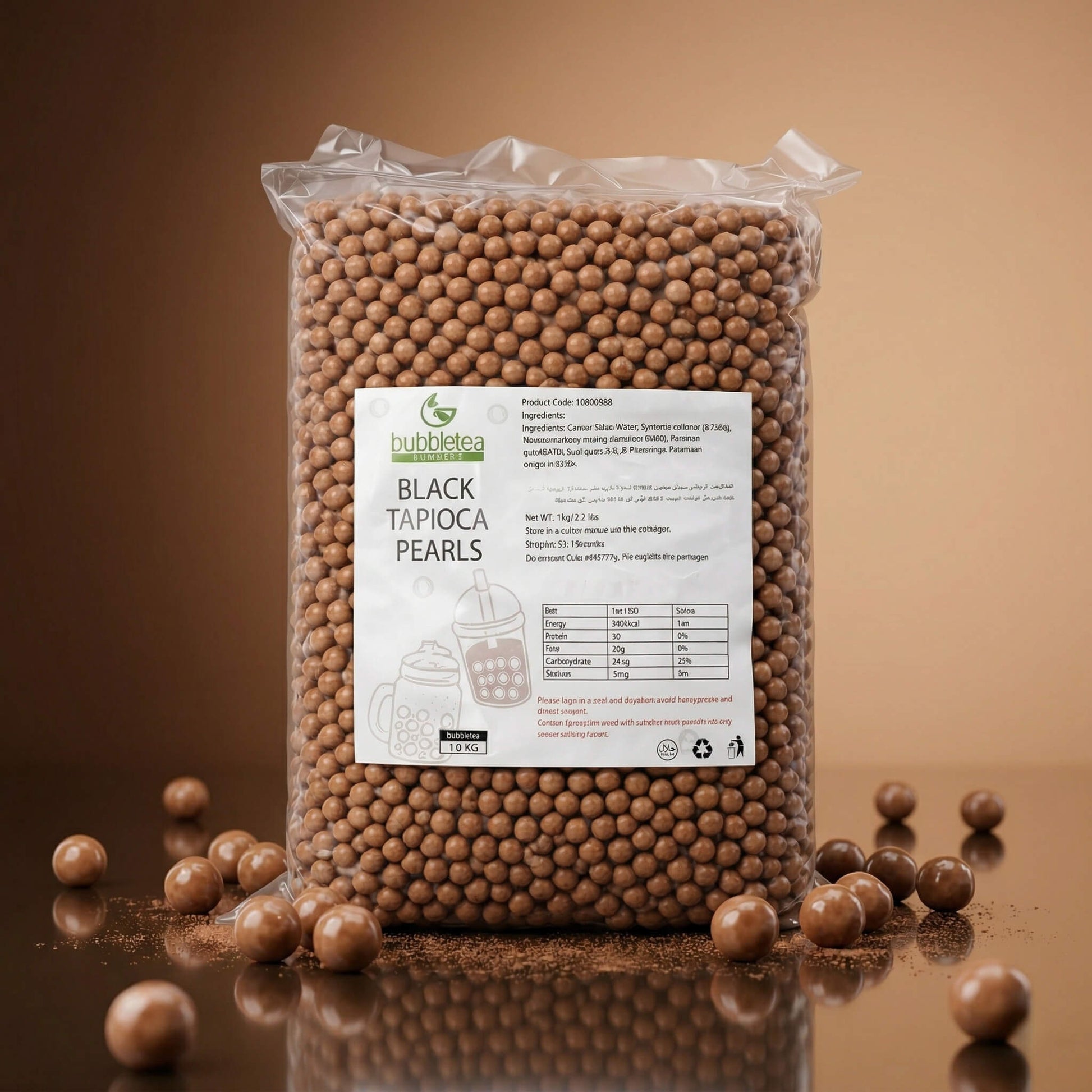 Black Tapioca Pearls