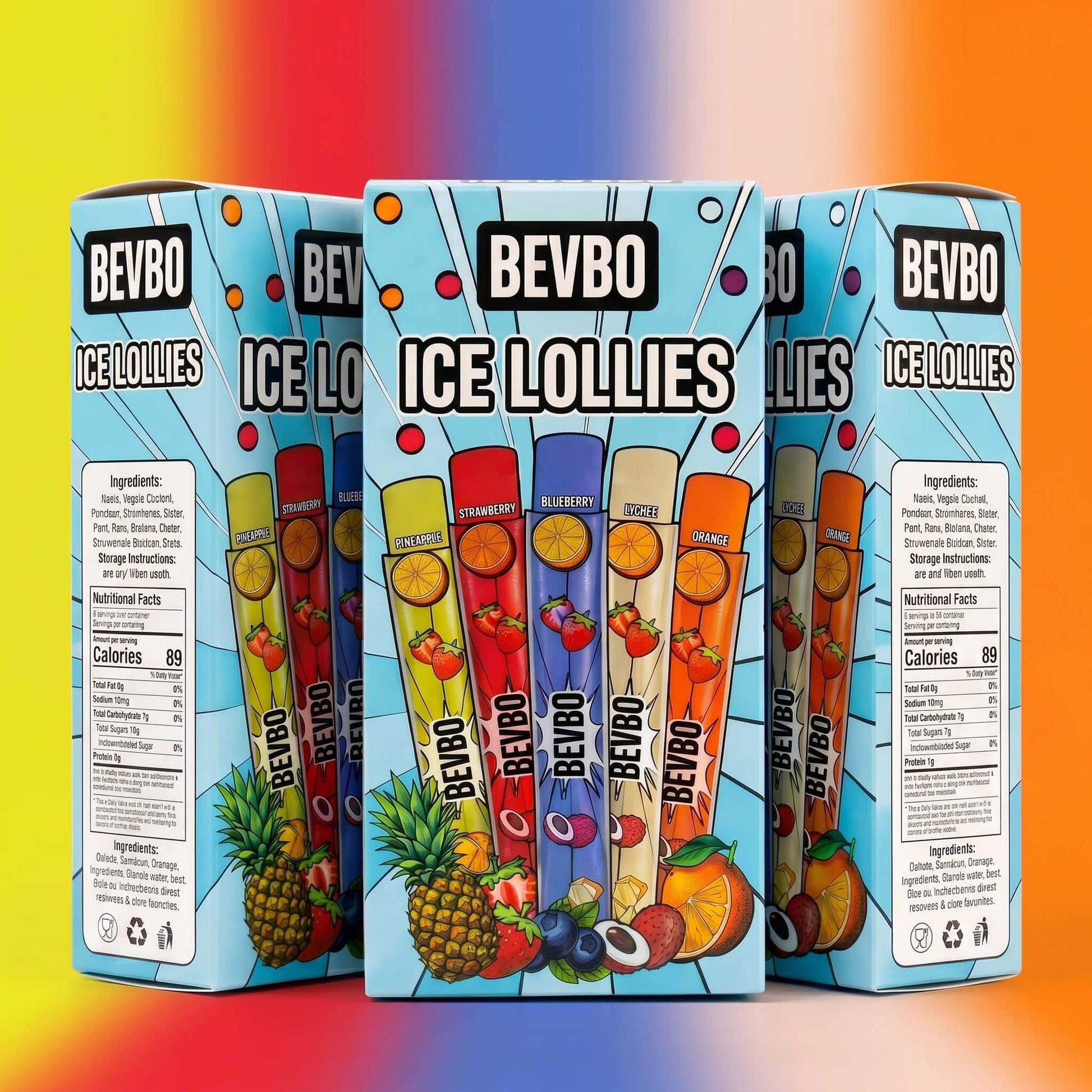 Ice Lollies - Bundle of 3
