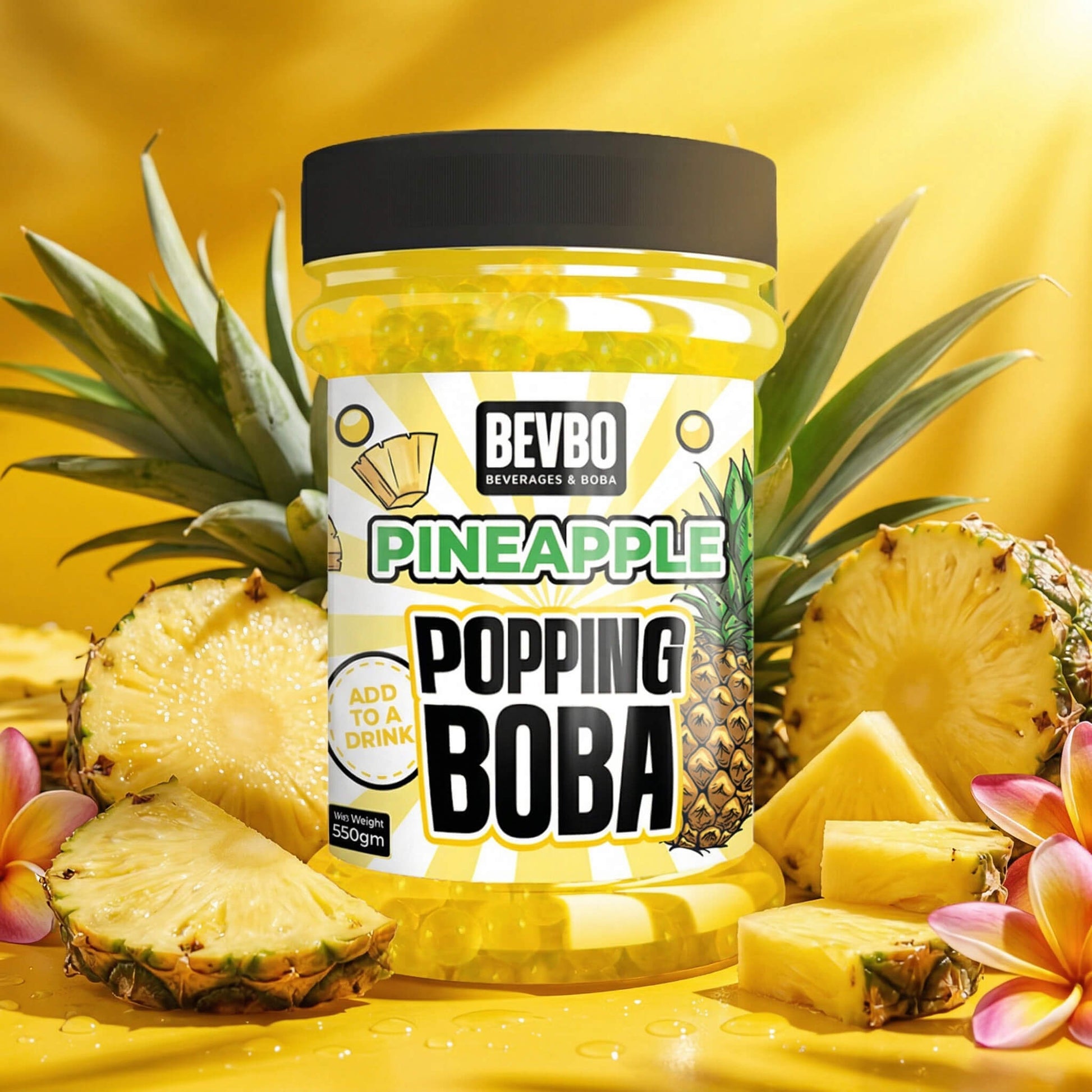 Pineapple Popping Boba